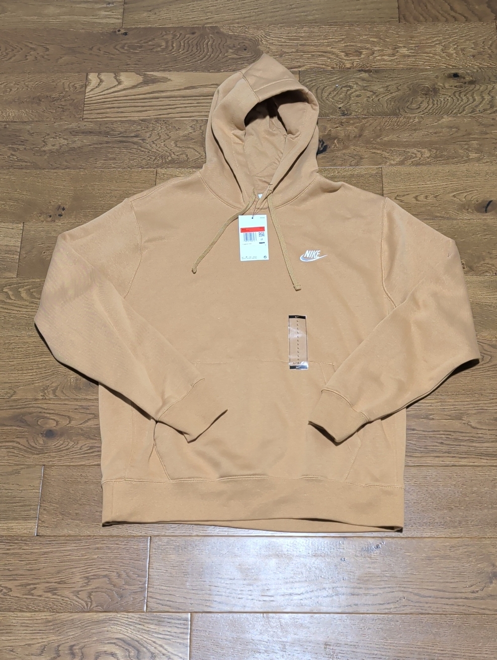 Nike Men's Sweatshirt Gold Tan Size L